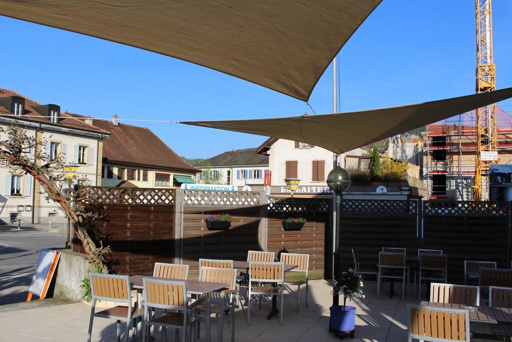 Hotel De La Gare Yvonand Dış mekan fotoğraf